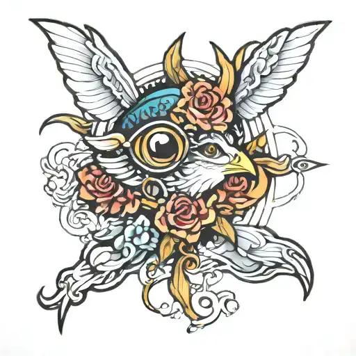 Zach Bryan revival tattoo design idea