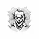 joker cart tattoo design idea
