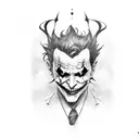 joker cart tattoo design idea