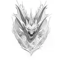 Black Dragon Ink tattoo design idea