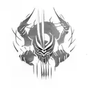 3 claws going down the forearm. Make them look like wolverine the x-man's claws tattoo design idea