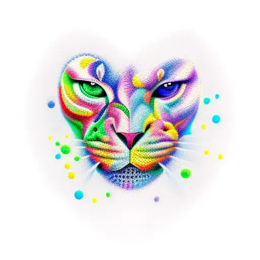 crocheting tattoo design idea