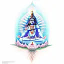 mahadev in mountains meditating  tattoo design idea