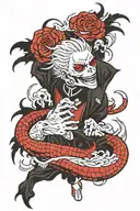 tokyo ghoul tattoo design idea