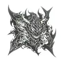 dota 2 shadow fiend tattoo design idea