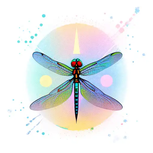 dragonfly tattoo design idea