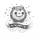 smile now cry later tattoo design idea