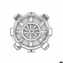 spur gear with date (2020.09.07) connet to another spur gear with date (2022.11.03) connet to a husband ring tattoo design idea