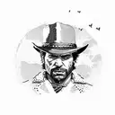 red dead redemption 2 tattoo design idea