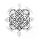 Celtic Knot tattoo design idea