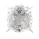 tortuga tattoo design idea