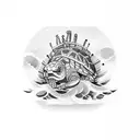 tortuga tattoo design idea