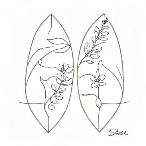 matching tattoo for sisters  tattoo design idea