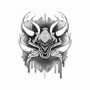 anxiety tattoo design idea