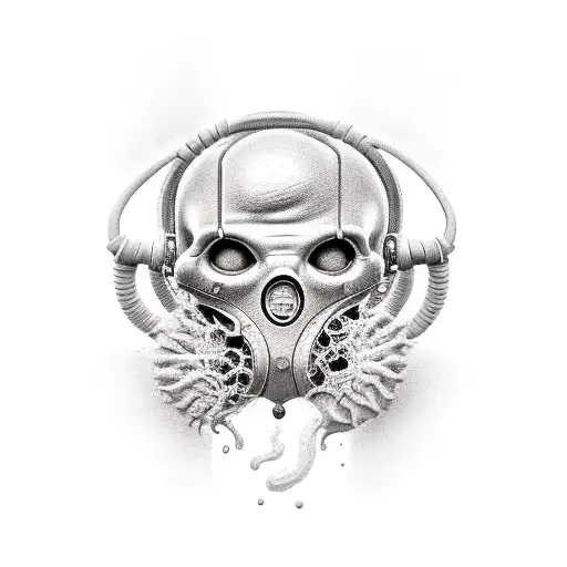 toxic girl tattoo design idea