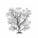 Mulberry Tree tattoo design idea
