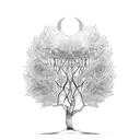 Mulberry Tree tattoo design idea