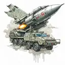 anti-aircraft missile system С-400, the buttonhole of the aerospace forces, radar tattoo design idea
