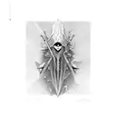 espada tattoo design idea