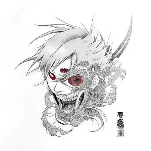 Tokyo ghoul  tattoo design idea