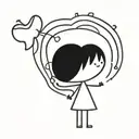 Fairy tattoo design idea