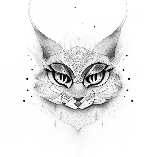 Always lucky tattoo design idea