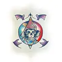 Always lucky tattoo design idea