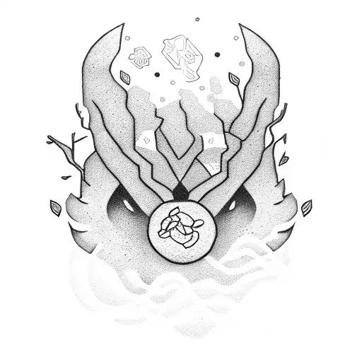 Mental health survivor in front  of window  tattoo design idea