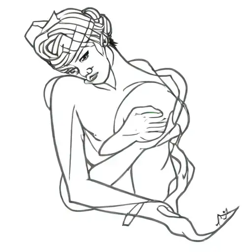 love and pain hurt torture tattoo design idea