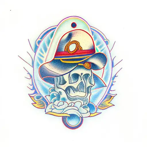 Sol y musica tattoo design idea