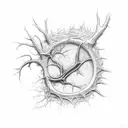 Neuron  tattoo design idea