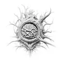 Neuron  tattoo design idea