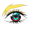 Evil Eye tattoo design idea