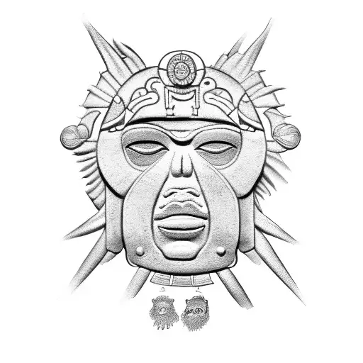 Inca simbols, higher civilisation, viracocha, inca sun god, Amulett, necklace  tattoo design idea
