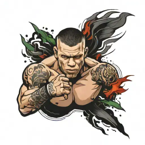 nate diaz tattoo design idea