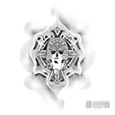 mix with mauri tattoo on full arm tattoo design idea