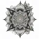sudarshan chakra tattoo design idea