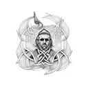 celtic father son knot tattoo design idea