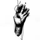 Create a tattoo design inspired by the Louis Tomlinson song 'Don't Let It Break Your Heart'. Incorporate elements that r tattoo design idea