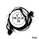 Create a tattoo design inspired by the Louis Tomlinson song 'Don't Let It Break Your Heart'. Incorporate elements that r tattoo design idea