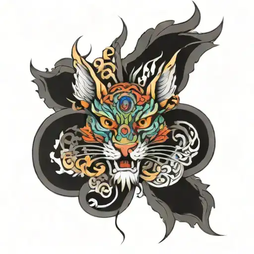 888 XI XI tattoo design idea