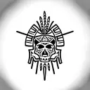 HUITZILOPOCHTLI tattoo design idea