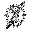 HUITZILOPOCHTLI tattoo design idea