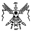 HUITZILOPOCHTLI tattoo design idea
