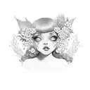 Melanie Martinez  tattoo design idea