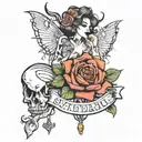 slut 4 u tattoo design idea