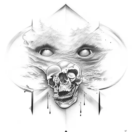 live in the present tattoo design idea