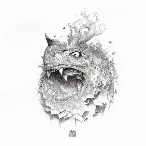 live in the present tattoo design idea