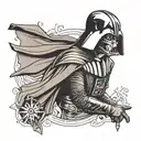 anakin Skywalker Darth vader tattoo design idea