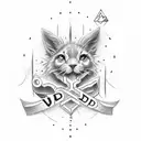 the letters "WWJD" on forearm tattoo design idea